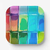 Farbpalette Pappteller (Vorderseite)
