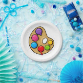 Farbpalette Pappteller (Party)