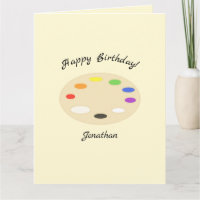 Farbpalette Personalisiert Geburtstag