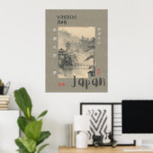 Farbpalette Retro Japanisches Plakatpapier Poster (Heimbüro)