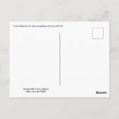 Farbpalette St. Mary Magdalene de Pazzi (JM 45) Postkarte (Rückseite)