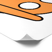 🎨 Farbpalette und Pinsel - Künstlerischer Ausdruc Poster (Ecke)