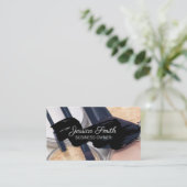 Farbpalette und Pinsel Visitenkarte (Stehend Vorderseite)