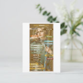 Farbpalette von St. Joan of Arc (JM 28) Postkarte (Stehend Vorderseite)