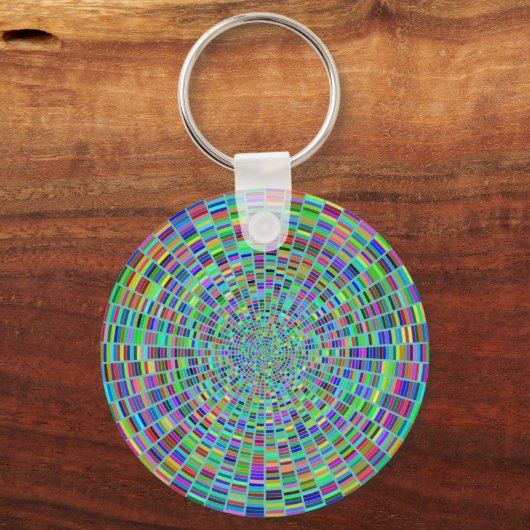 Farbpalette Vortex Farbrad anpassen Schlüsselanhänger (Vorderseite)