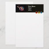 FARBPALETTE, weiß Briefpapier (Vorne/Hinten)