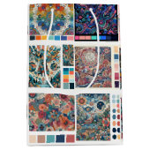 Farbpaletten Farbseiten Liebe bis Farbe Mittlere Geschenktüte (Vorderseite)