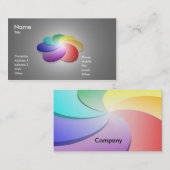 Farbpaletten-Visitenkarte Visitenkarte (Vorne/Hinten)