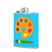 Farbpalettenart Flachmann (Links)