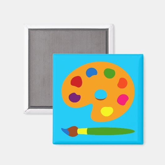 Farbpalettenart Magnet (Vorderseite/Rückseite)