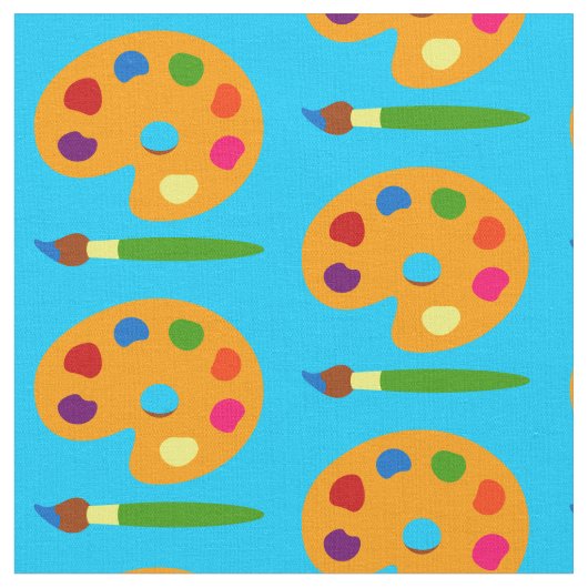 Farbpalettenart Stoff (Nahaufnahme)