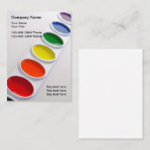 Farbpalettentheater Visitenkarte (Vorne/Hinten)