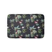 Farbpalmenmuster Badematte (Vorderseite)