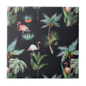 Farbpalmenmuster Fliese (Vorderseite)