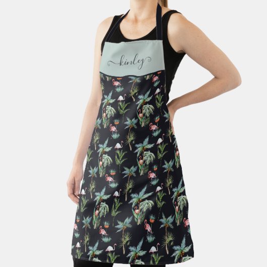 Farbpalmenmuster Schürze (InSitu)