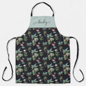 Farbpalmenmuster Schürze (Vorderseite)