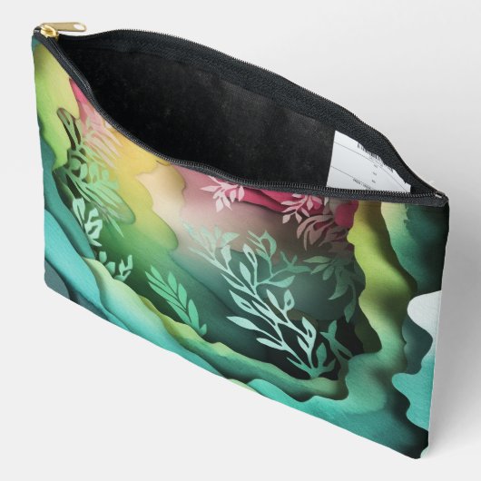 Farbpapier Design Zubehör Pouch Travel Bag Zubehörtasche (Offen)