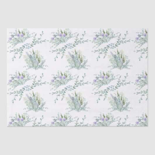 Farbpapier für die pflanzliche Blume Seidenpapier (Vorderseite)