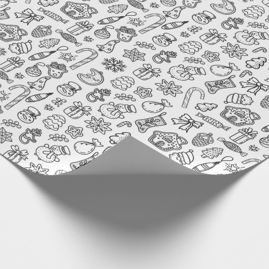 Farbpapier für Kinder Geschenkpapier (Ecke)