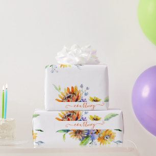 Farbpapier für personalisierte Umhüllung Geschenkpapier