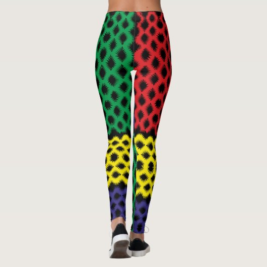 FARBPATTER 2 LEGGINGS (Rückseite)