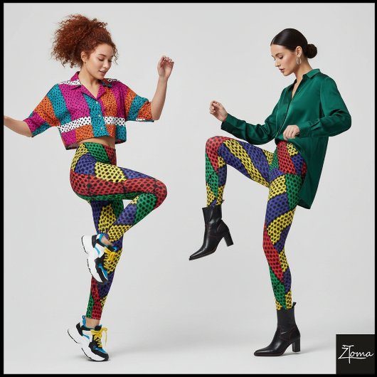 FARBPATTER LEGGINGS