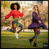FARBPATTER LEGGINGS