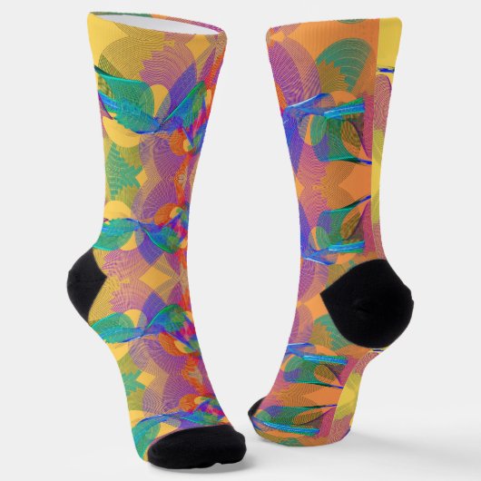 FARBPATTER SOCKEN (Gewinkelt)