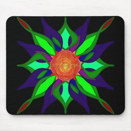 Farbpedale für Mausknöpfe Mousepad (Vorne)