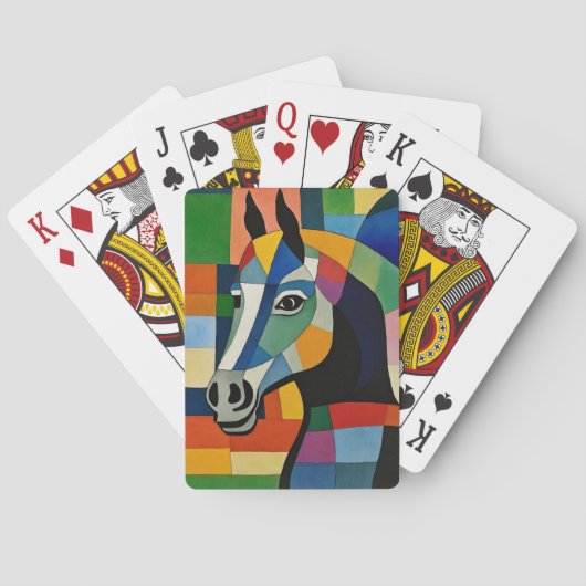 Farbpferd Spielkarten (Rückseite)