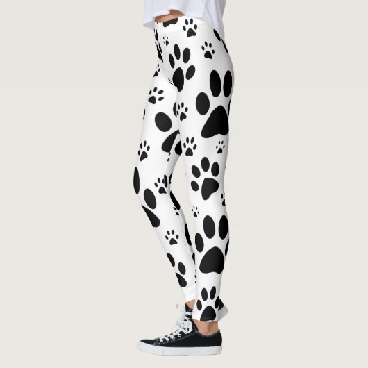 FARBPfotendruck Leggings (Links)