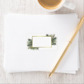 Farbpinsel Gold Rahmen Blank DIR Druckadresse Adressaufkleber (Insitu)