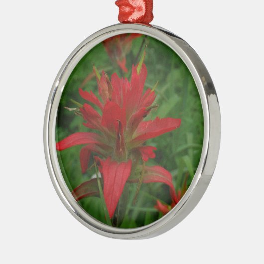 Farbpinsel Ornament Aus Metall (Links)