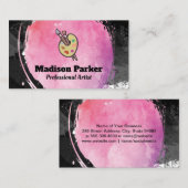 Farbpinsel | Wasserfarbe Visitenkarte (Vorne/Hinten)