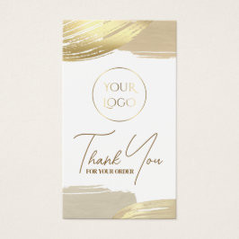 Farbpinselstriche aus Gold