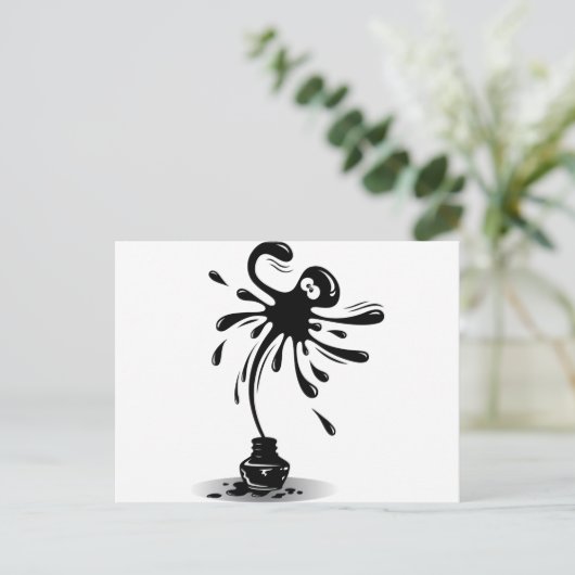 Farbplattierung Postkarte (Stehend Vorderseite)