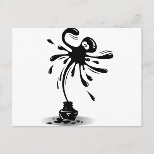 Farbplattierung Postkarte