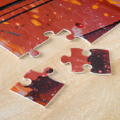 Farbporträt in Mode Puzzle (Seite)