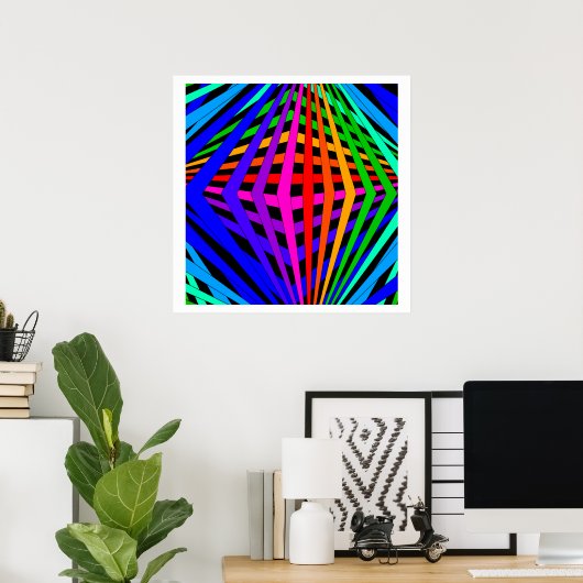 Farbposter 3 poster (Heimbüro)