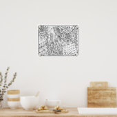 Farbposter "Ladybug, Ladybug" Poster (Küche)