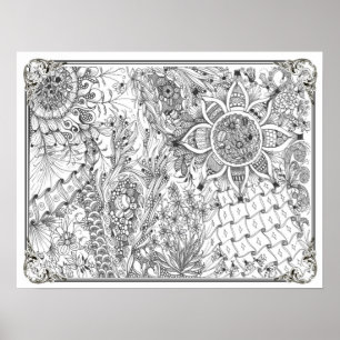 Farbposter "Ladybug, Ladybug" Poster