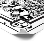 Farbposter "MrsDee's Moondance" Poster (Ecke)