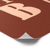 Farbposter "PIG TO BACON" Poster (Ecke)