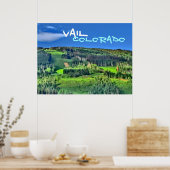 Farbposter Vail Colorado Poster (Küche)