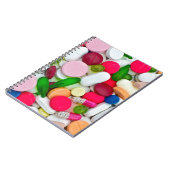 Farbpräparate Notizblock (Linke Seite)