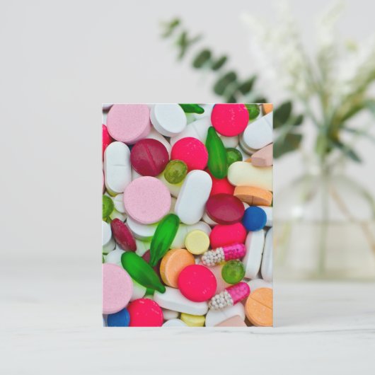 Farbpräparate Postkarte (Stehend Vorderseite)