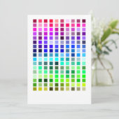 Farbprobe Einladung1 Einladung (Stehend Vorderseite)