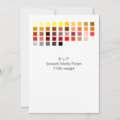 Farbprobe Einladung1 Einladung (Rückseite)