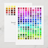 Farbprobe Einladung1 Einladung (Vorne/Hinten)