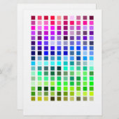 Farbprobe Einladung5 Einladung (Vorne/Hinten)